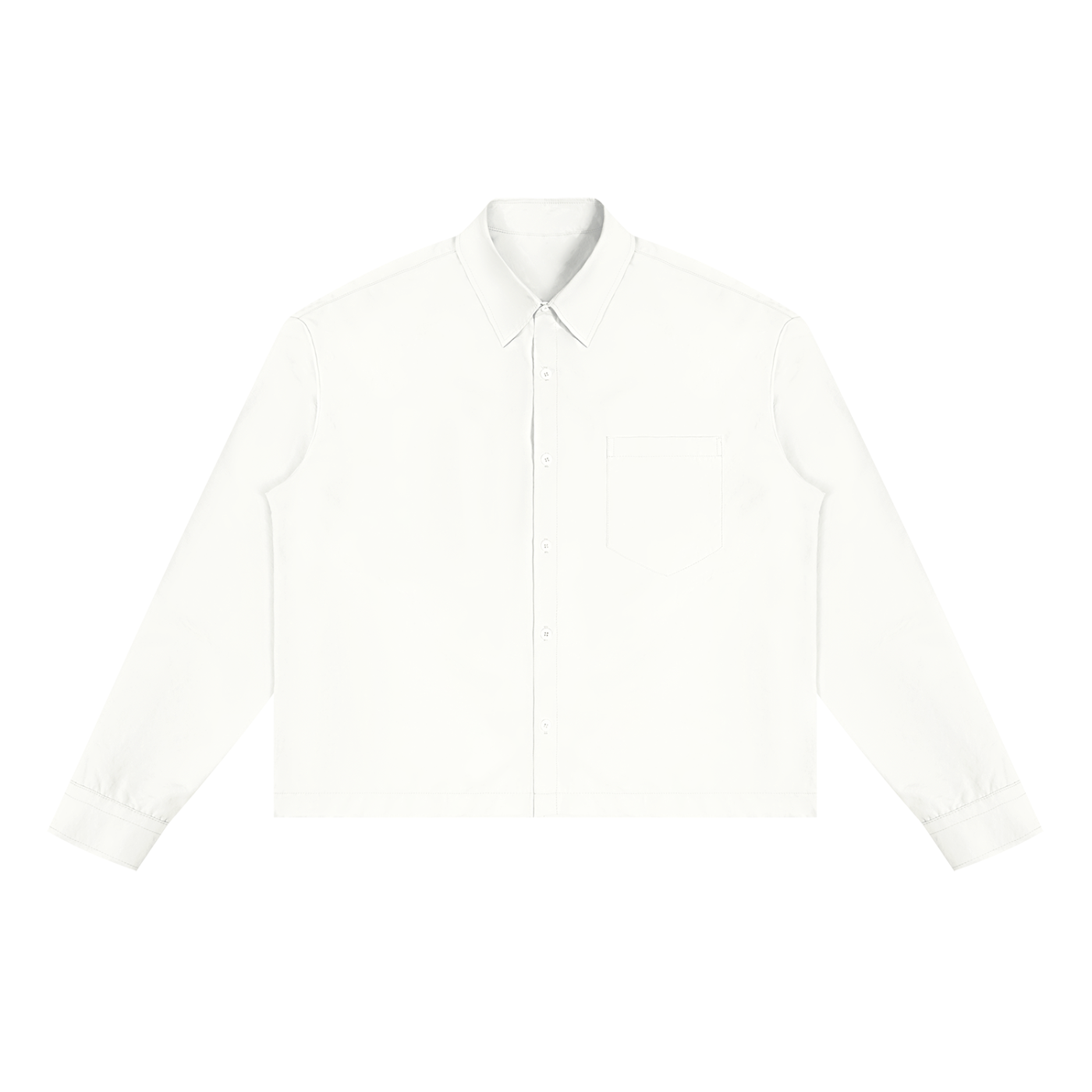 Unisex Boxy Long Sleeve Shirt ODMPOD