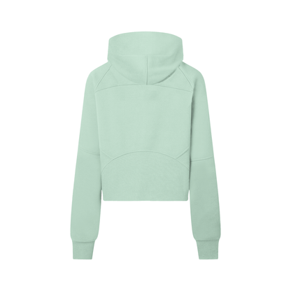 Cropped Half-Zip Hoodie D o n e s t a t e
