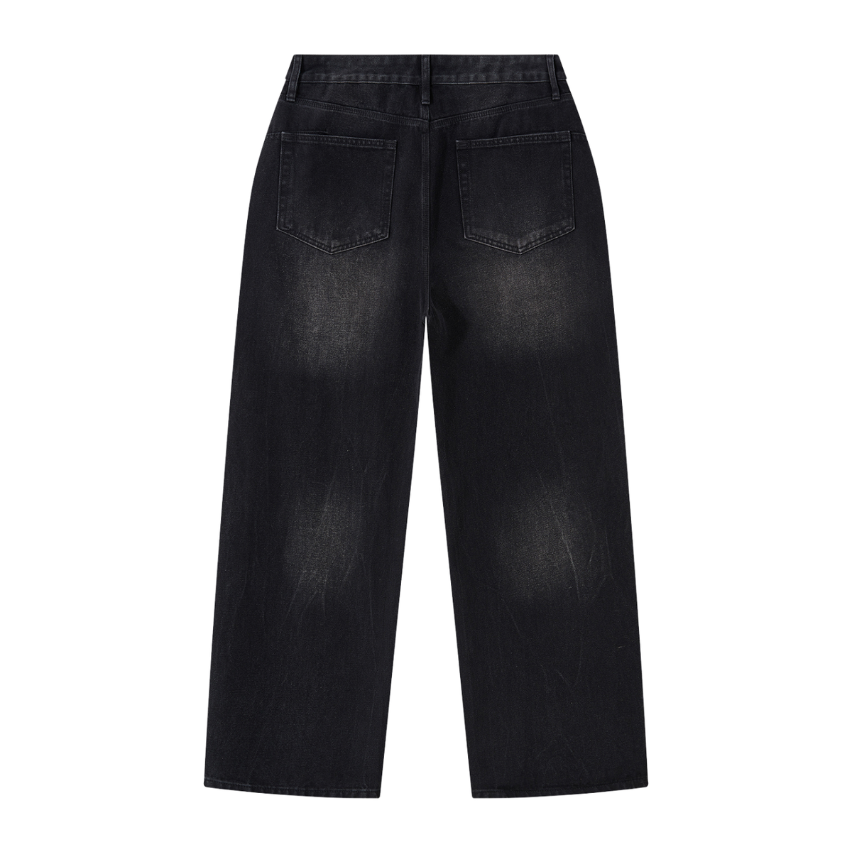 Men's Vintage Wash Wide Leg Jeans ODMPOD