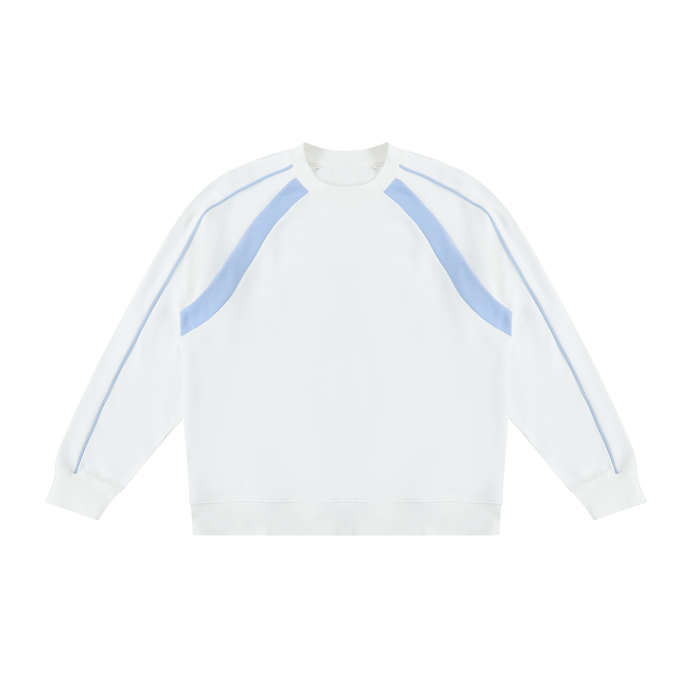 Unisex Color Block Crewneck Sweatshirt