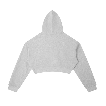 Essential Cropped Zip-Up Hoodie D o n e s t a t e