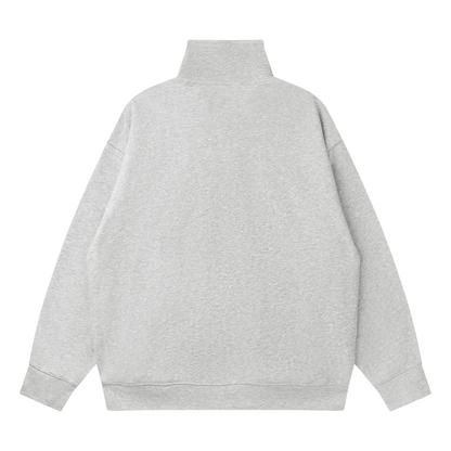 Quarter-Zip Drop Shoulder Sweatshirt D o n e s t a t e