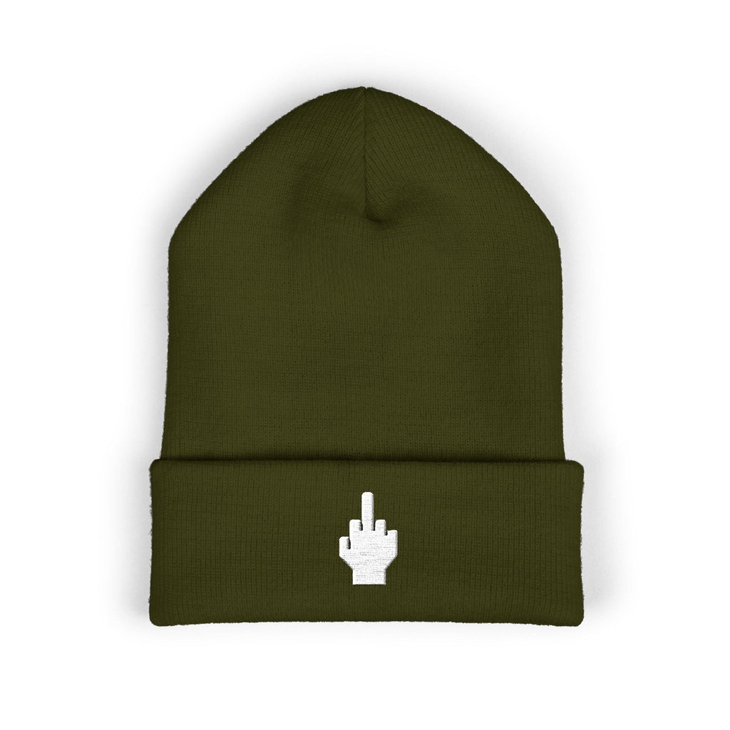 DØNE // OFFGRID SERIES // Embroidered Beanie // Olive Printify