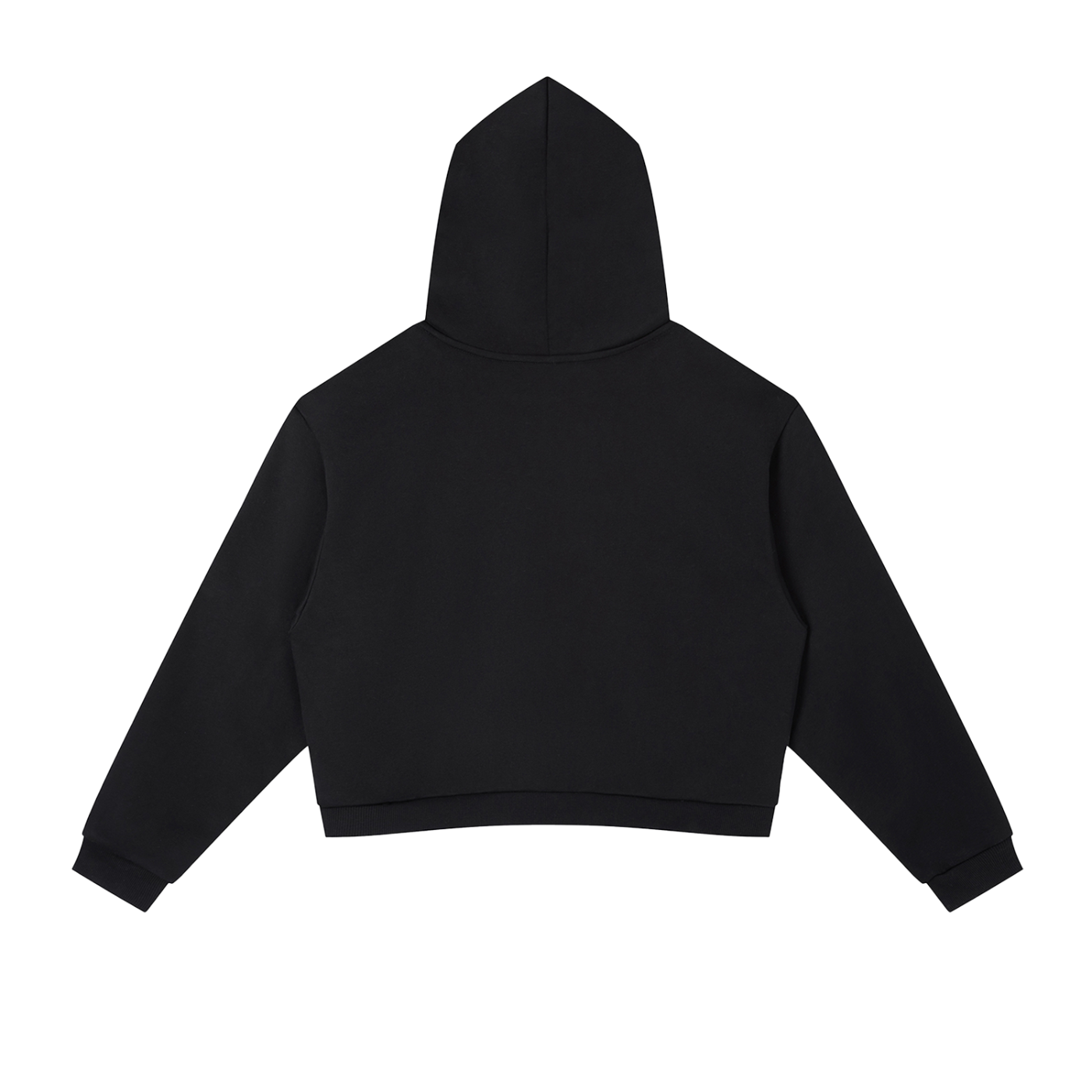 Contrast Side Stripe Cropped Hoodie ODMPOD