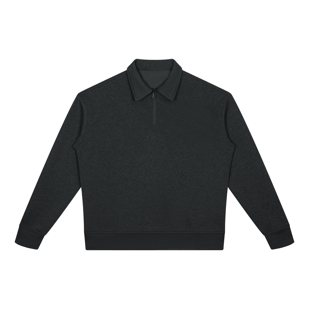 Unisex Boxy Quarter-Zip Sweatshirt ODMPOD