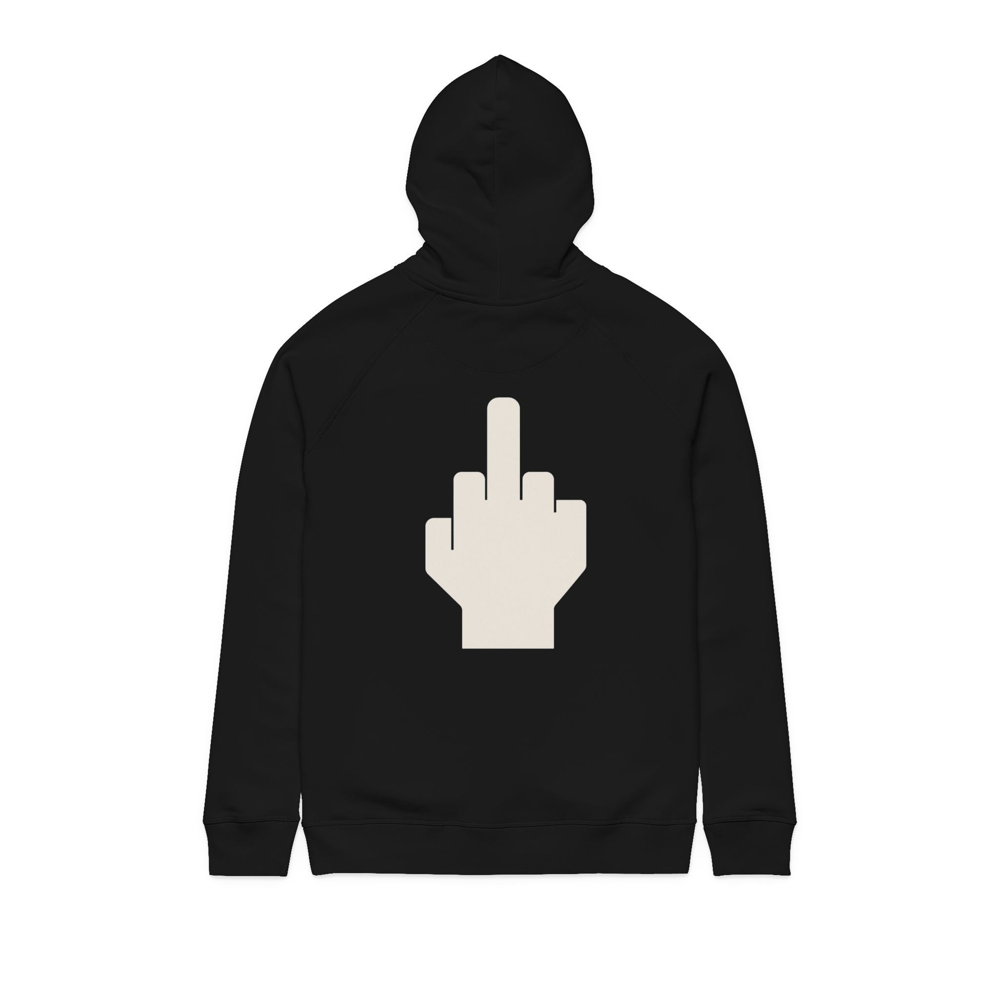 DØNE // OFFGRID SERIES // Organic Side-Pocket Hoodie // Black Printify