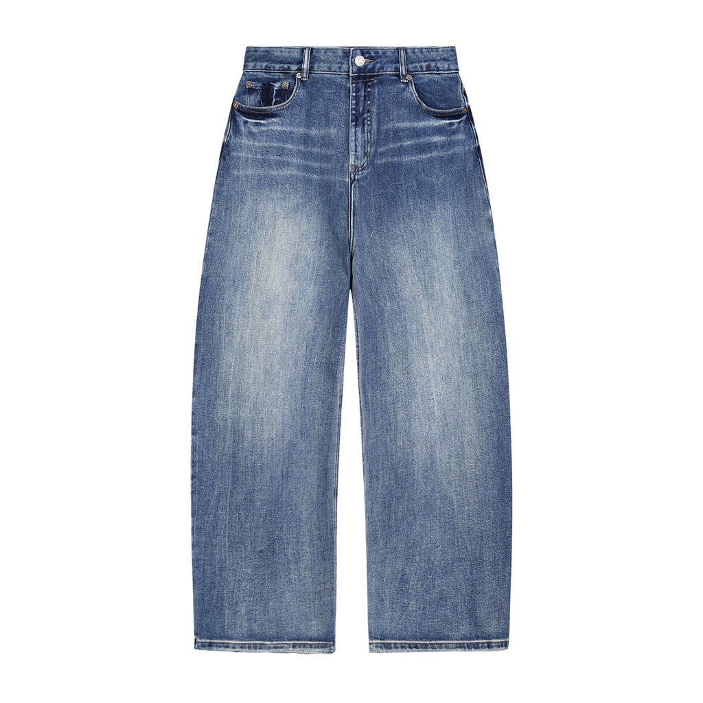 Sun Fade Heavyweight Denim Jeans D o n e s t a t e