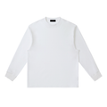 White long-sleeve shirt on a white background