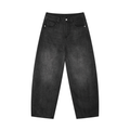 Men's Sunfade Vintage Wash Barrel Leg Jeans ODMPOD