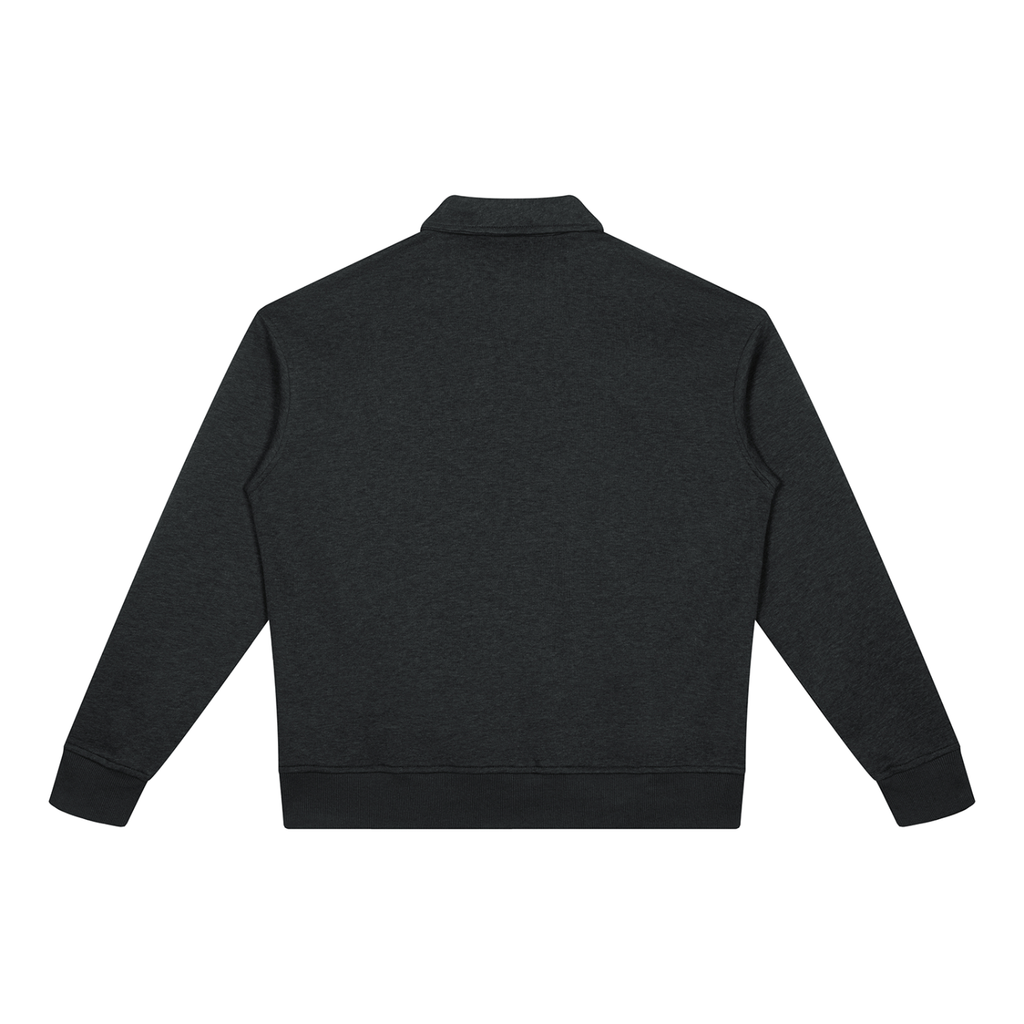 Unisex Boxy Quarter-Zip Sweatshirt ODMPOD