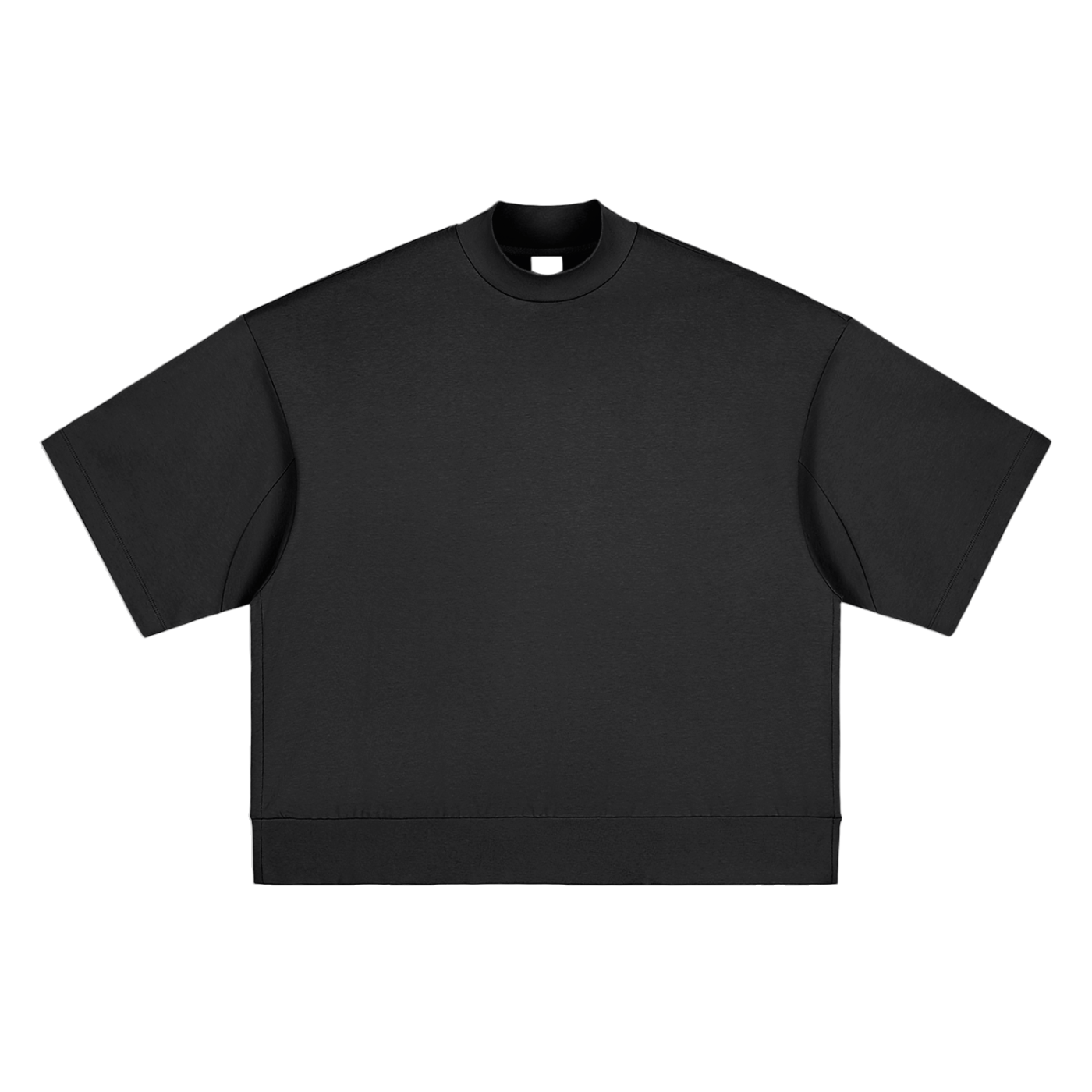 Heavyweight Oversized Mock Neck T-shirt ODMPOD