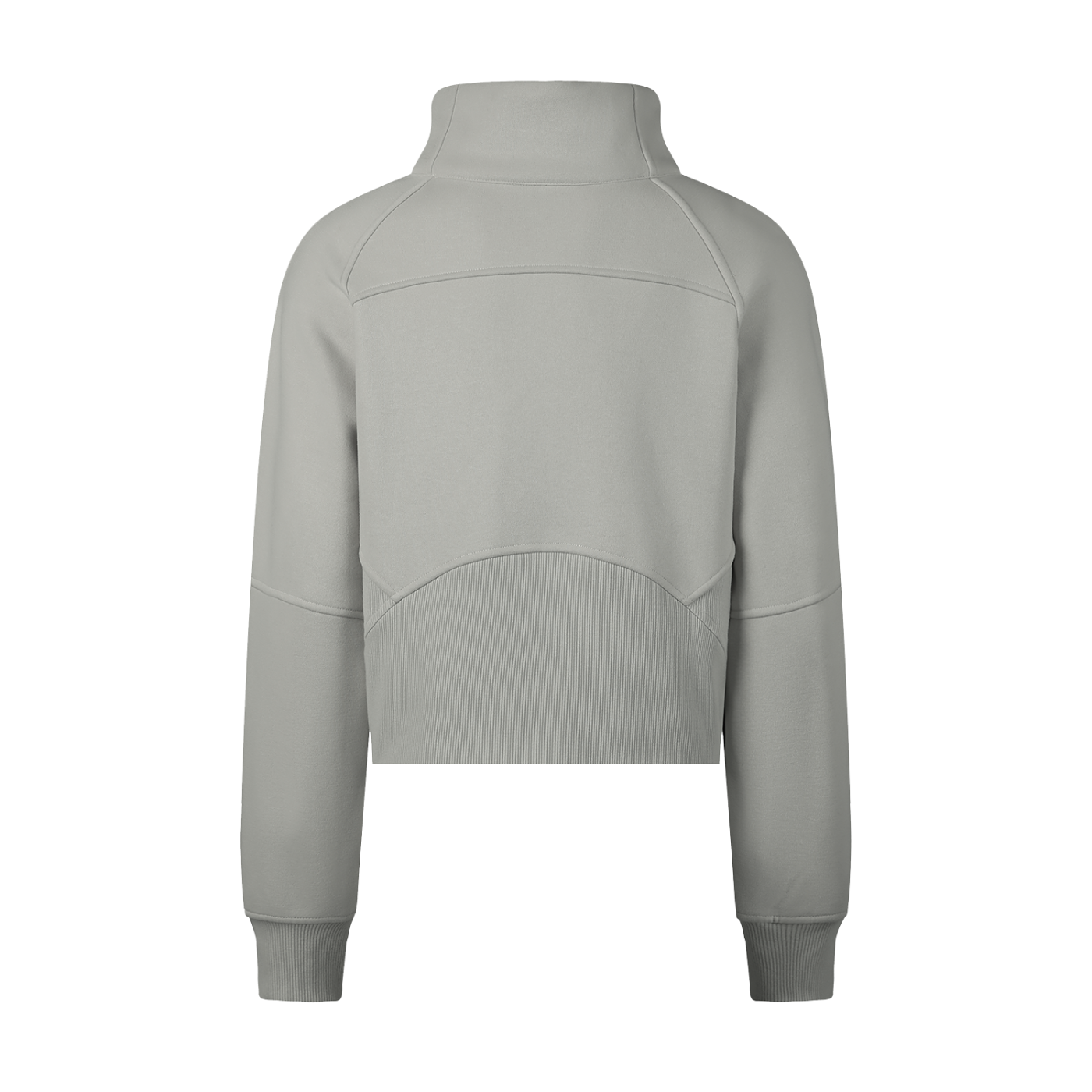 Cropped Half-Zip Sweatshirt D o n e s t a t e