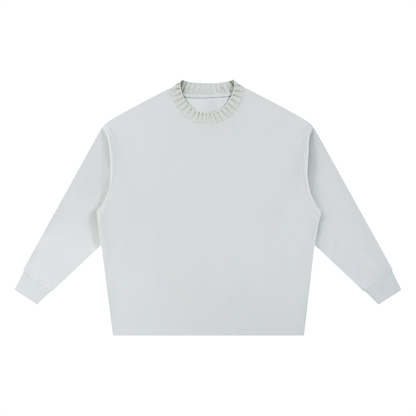Knitted Round Neck Oversize Sweatshirt D o n e s t a t e
