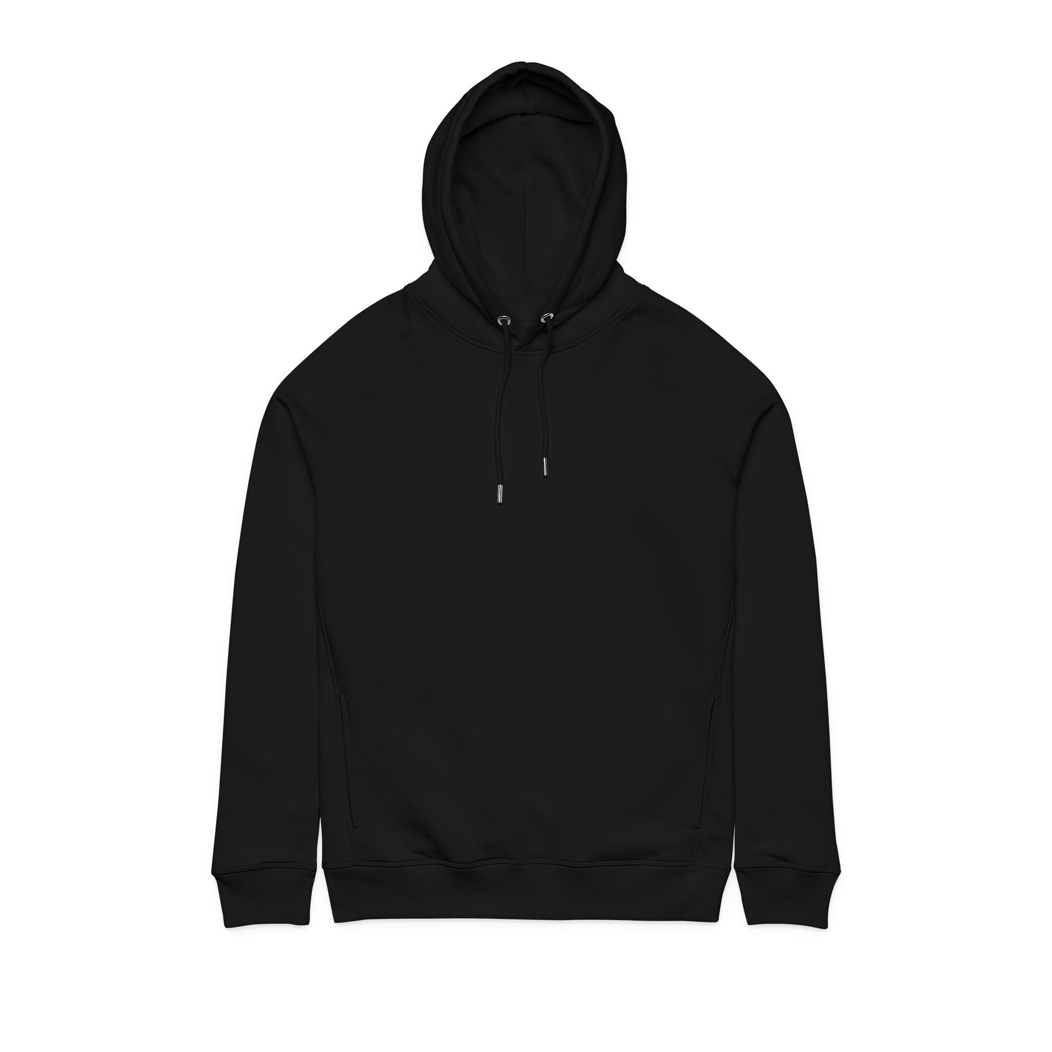 DØNE // OFFGRID SERIES // Organic Side-Pocket Hoodie // Black Printify
