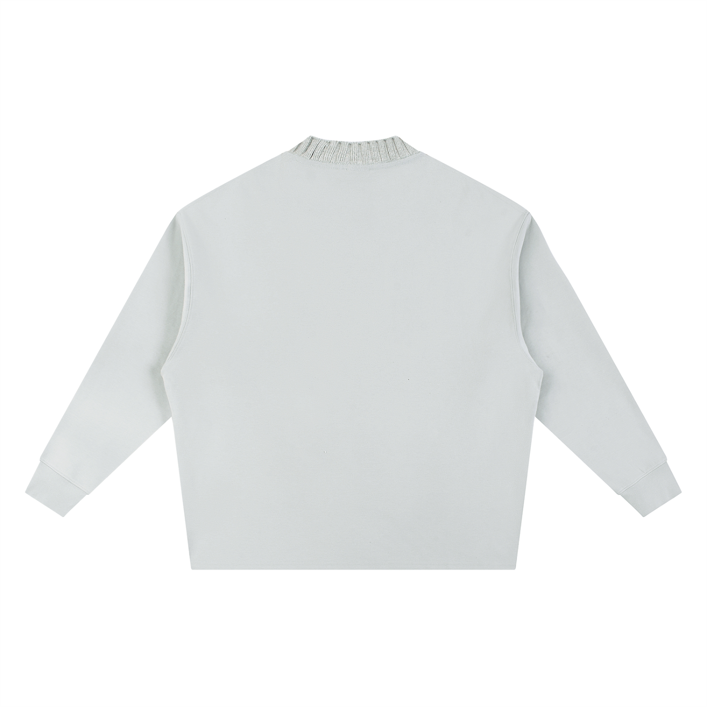 Knitted Round Neck Oversize Sweatshirt D o n e s t a t e