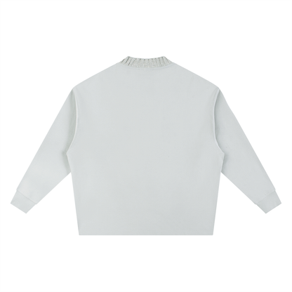 Knitted Round Neck Oversize Sweatshirt D o n e s t a t e