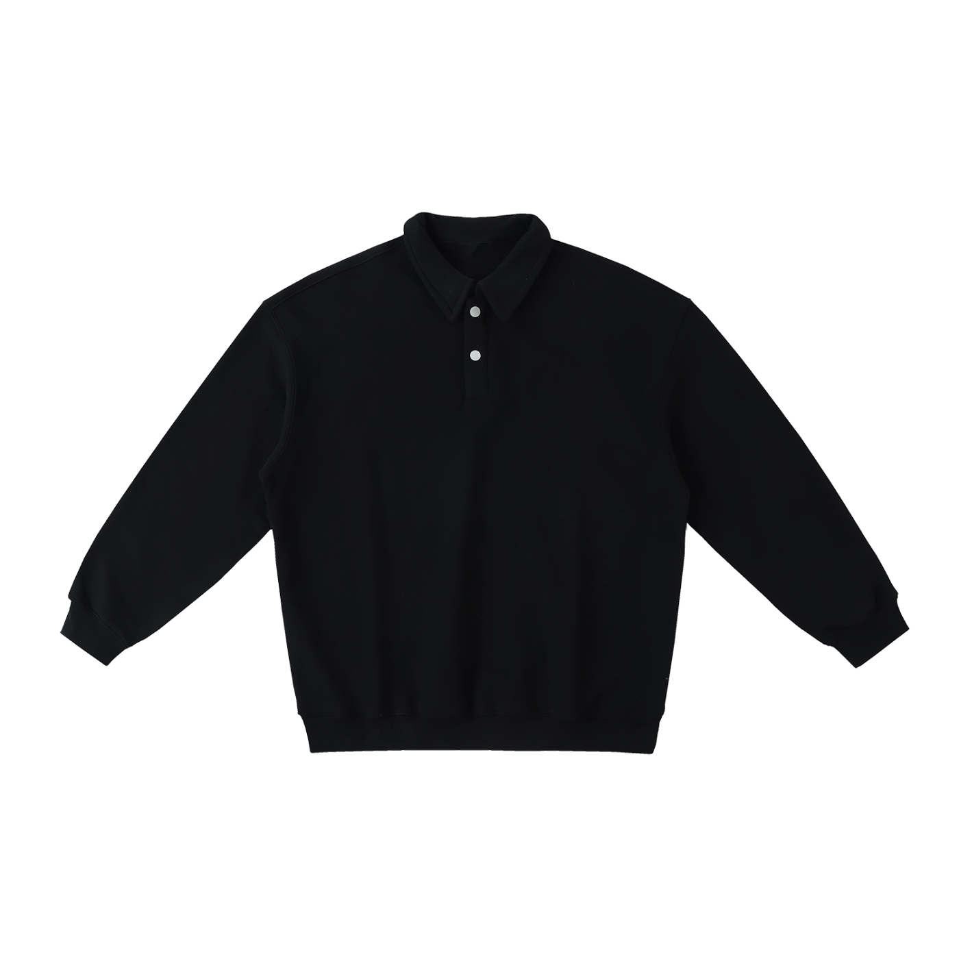 Heavyweight Polo-Collar Sweatshirt D o n e s t a t e