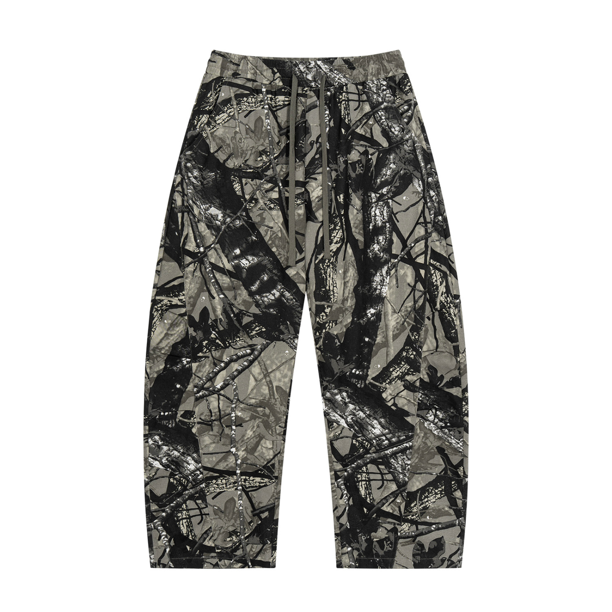 Unisex Tree Camo Barrel Leg Pants ODMPOD