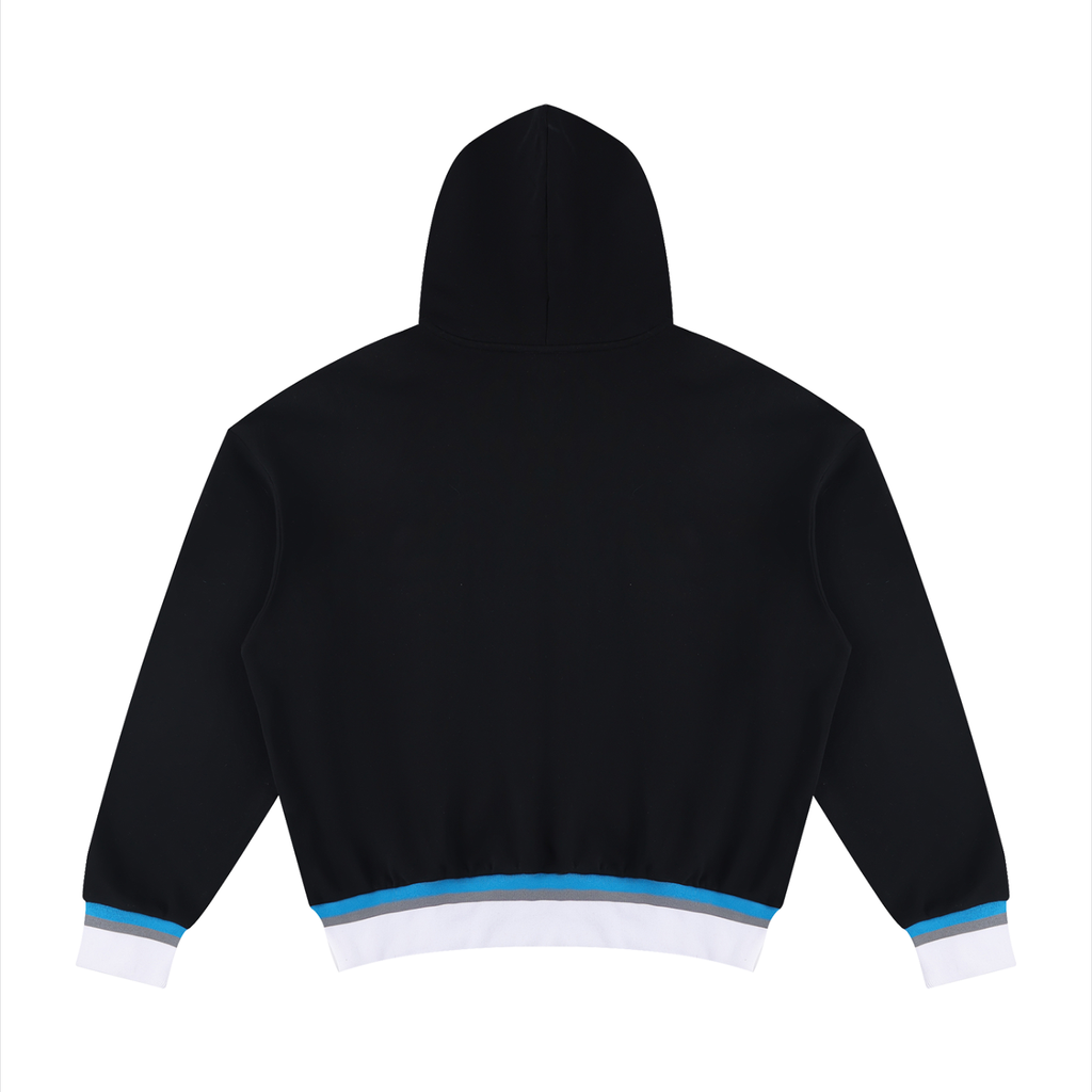 Unisex Oversized Color Block Boxy Hoodie ODMPOD