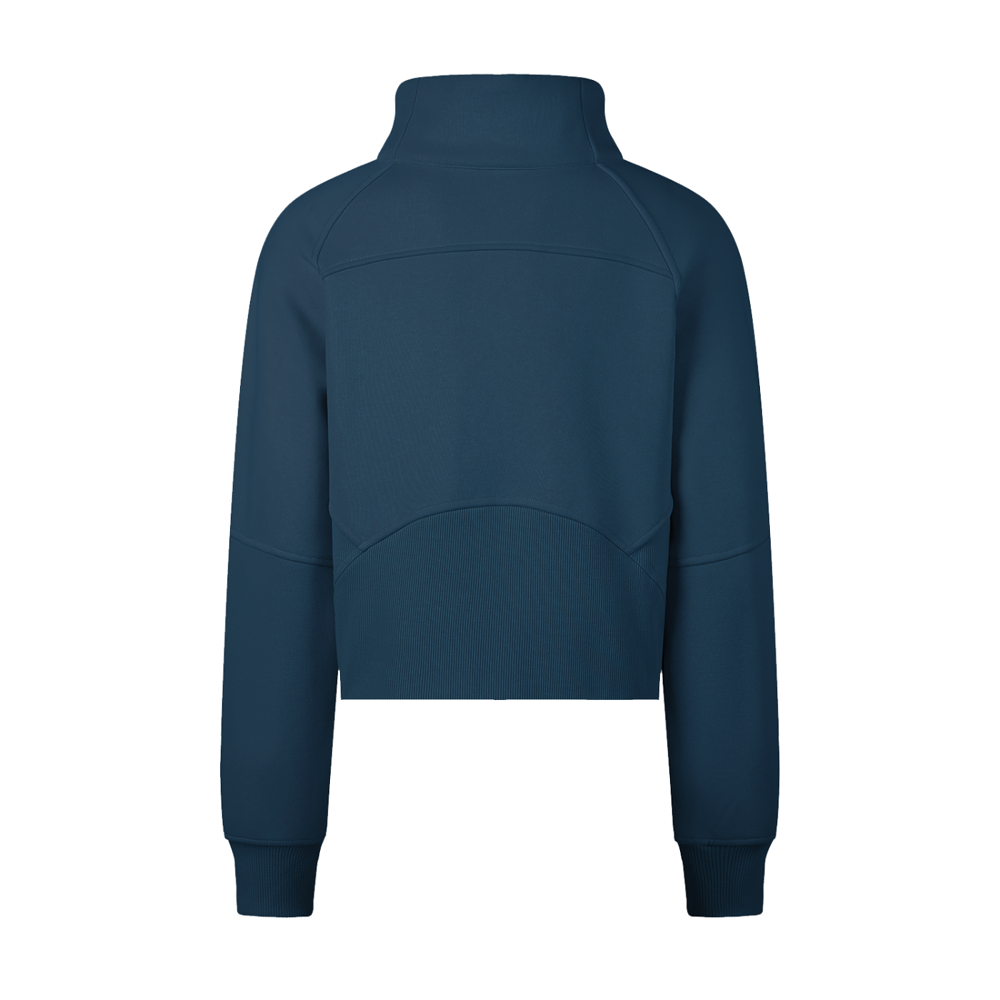 Cropped Half-Zip Sweatshirt D o n e s t a t e