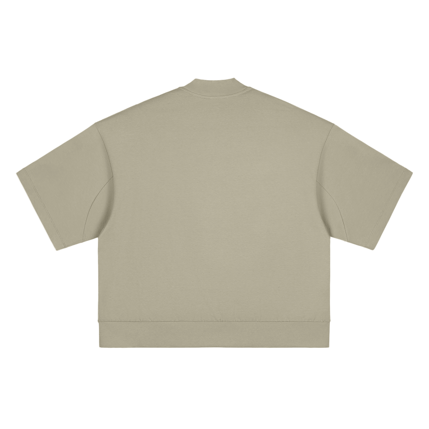 Heavyweight Oversized Mock Neck T-shirt ODMPOD