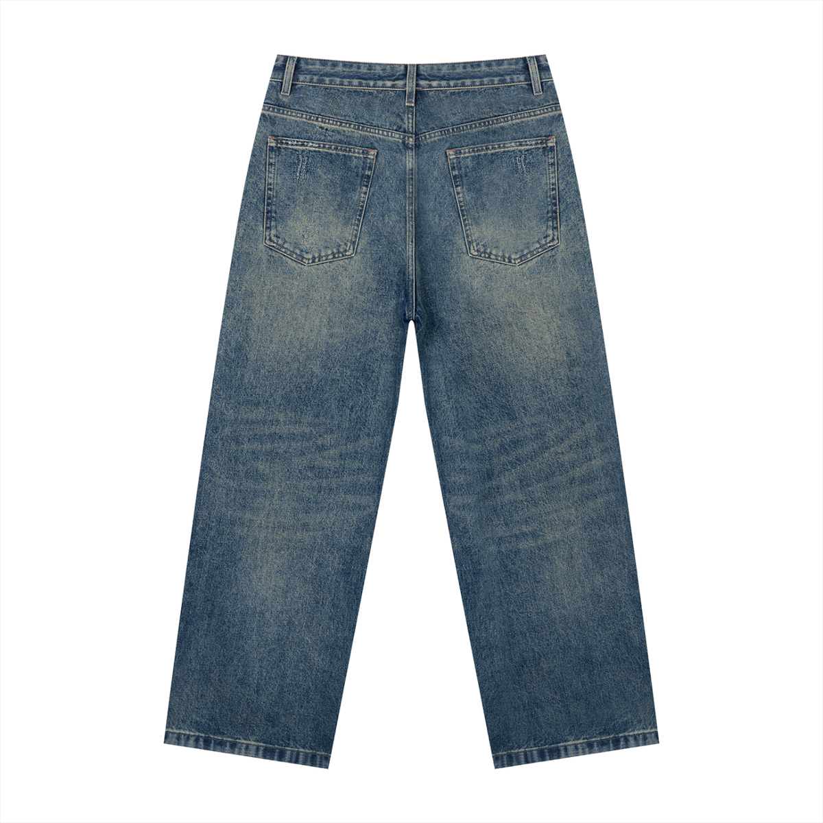 Men's Vintage Wash Denim Jeans ODMPOD