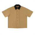 Unisex Color Block Short Sleeve Shirt - D o n e s t a t e