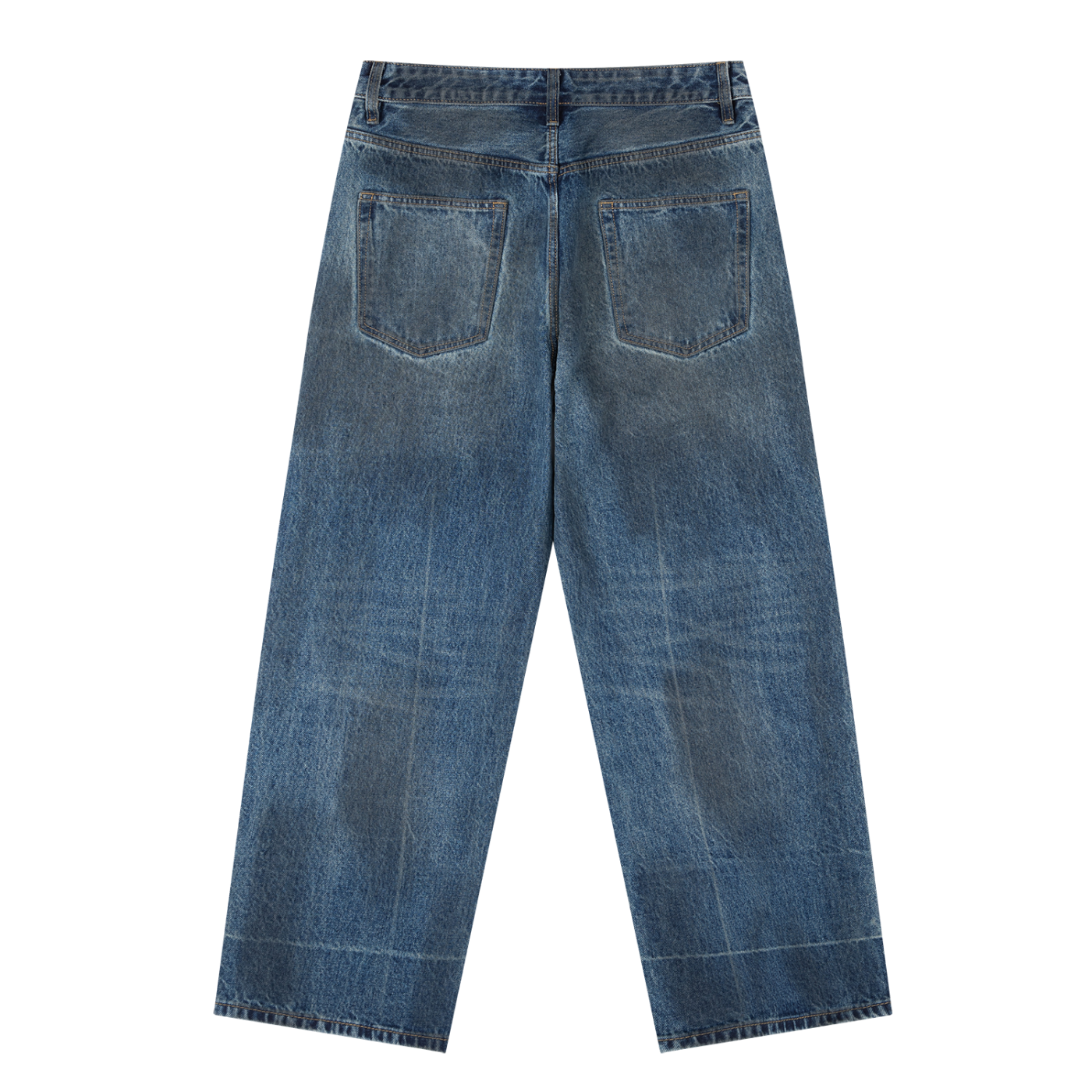 Vintage Wash Baggy Denim Jeans ODMPOD