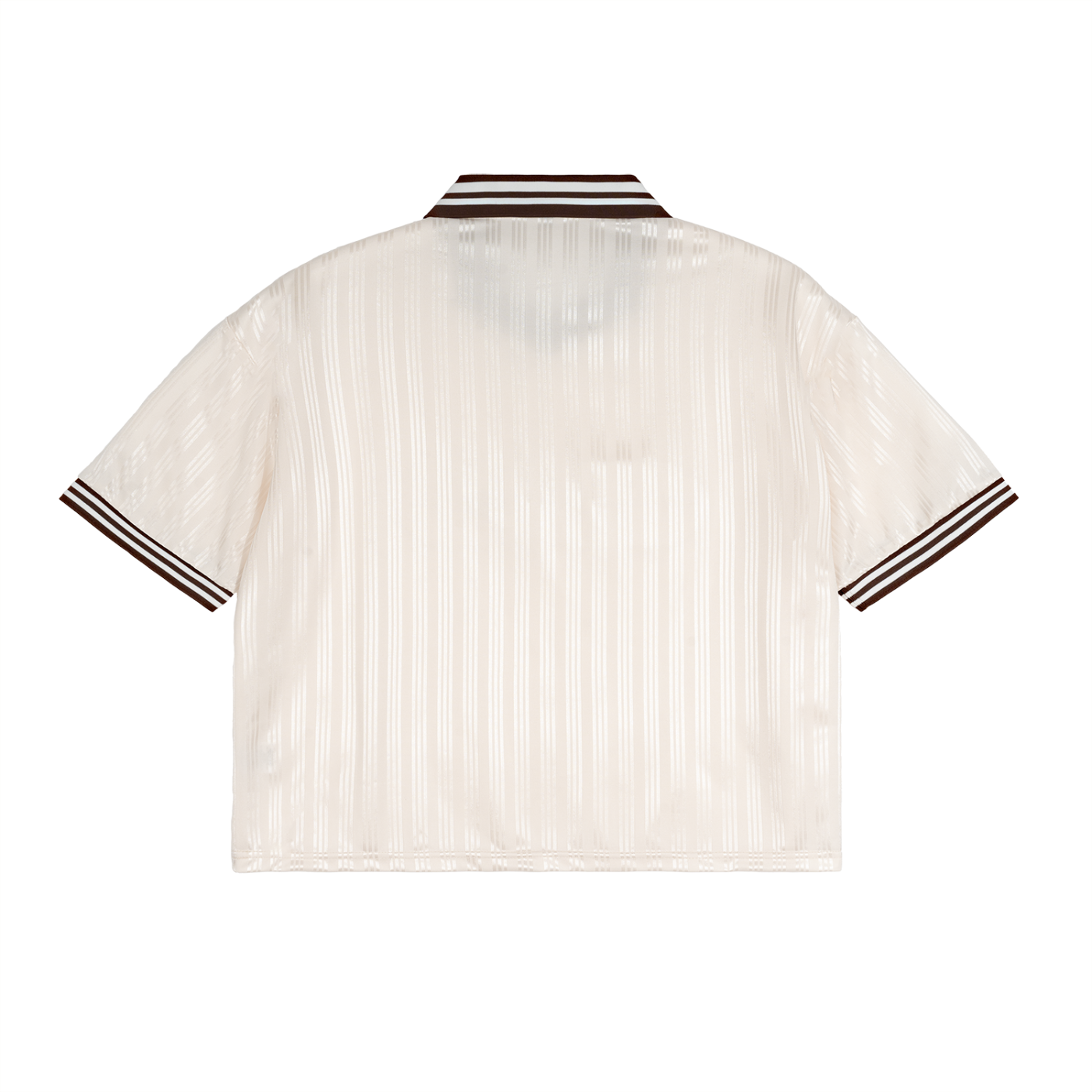 Contrast Stripes Polo Collar T-Shirt D o n e s t a t e