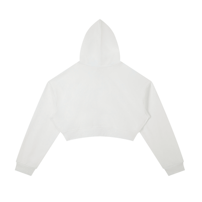 Essential Cropped Zip-Up Hoodie D o n e s t a t e