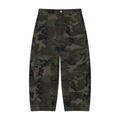 Men’s Camo Barrel Leg Cargo Pants ODMPOD