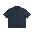 Unisex Boxy Patch Pocket Short Sleeve Shirt