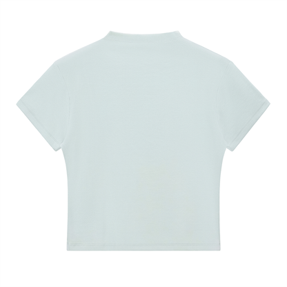 Essential Slim Fit Mock Neck T-Shirt D o n e s t a t e