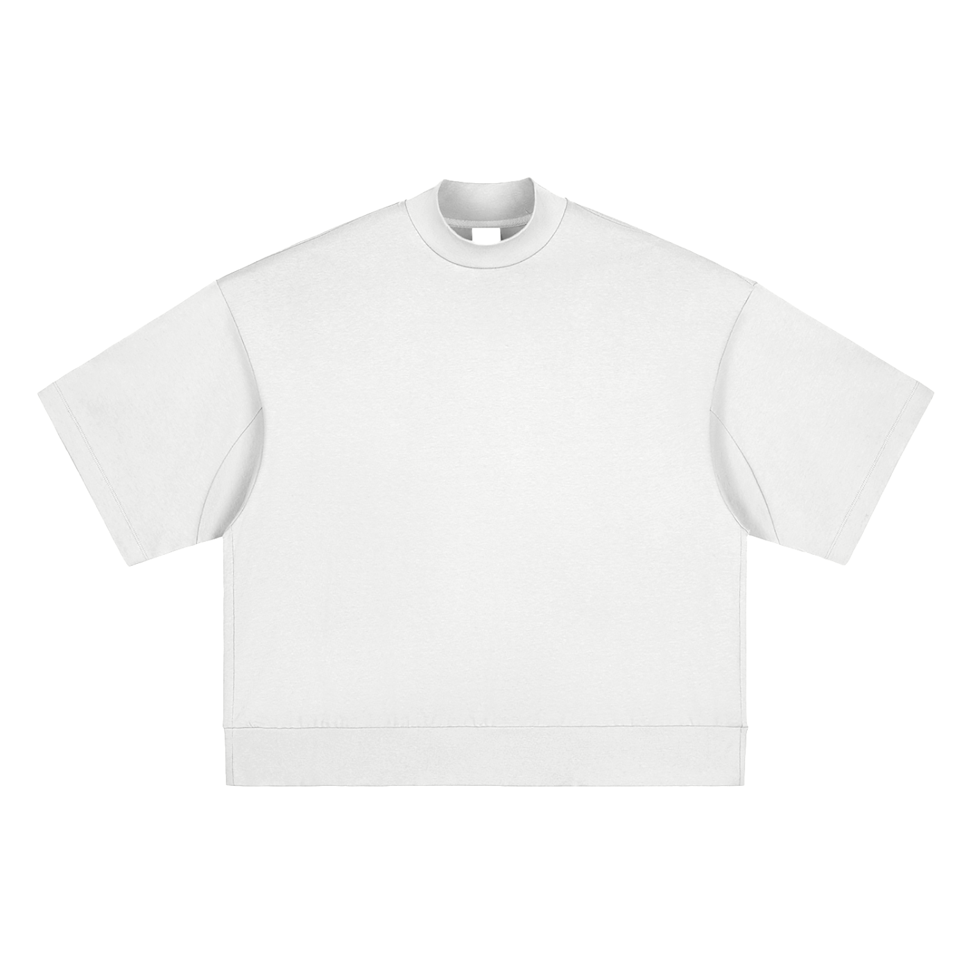 Heavyweight Oversized Mock Neck T-shirt ODMPOD