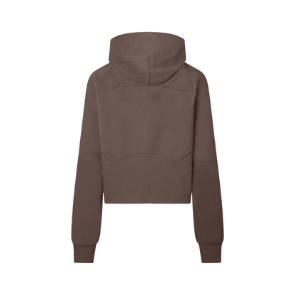 Cropped Half-Zip Hoodie D o n e s t a t e