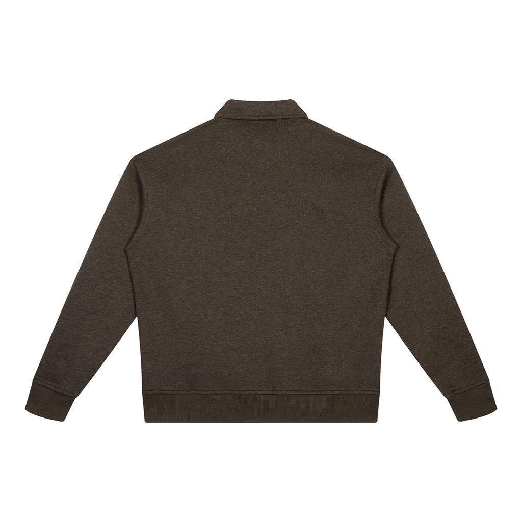 Unisex Boxy Quarter-Zip Sweatshirt ODMPOD