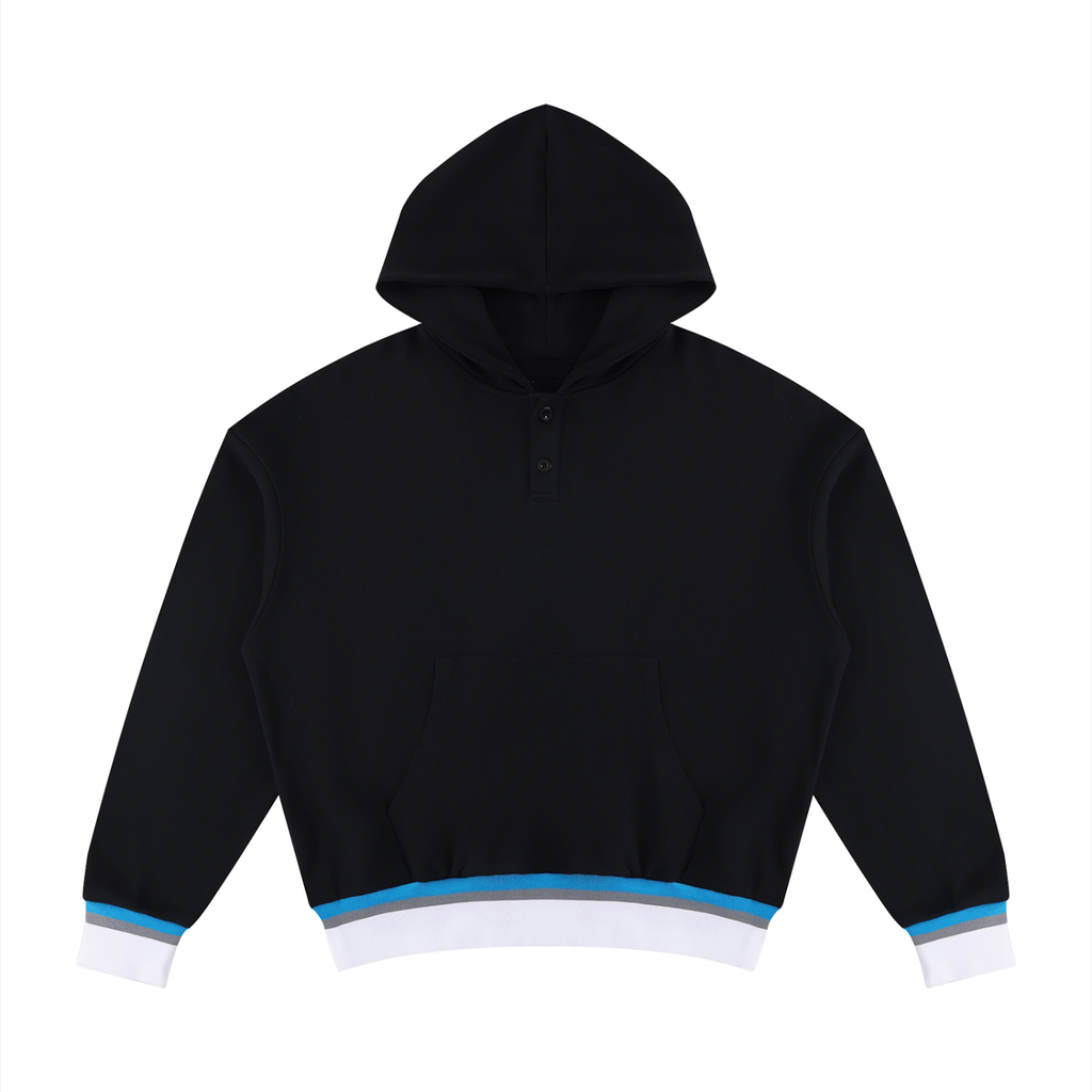 Unisex Oversized Color Block Boxy Hoodie ODMPOD