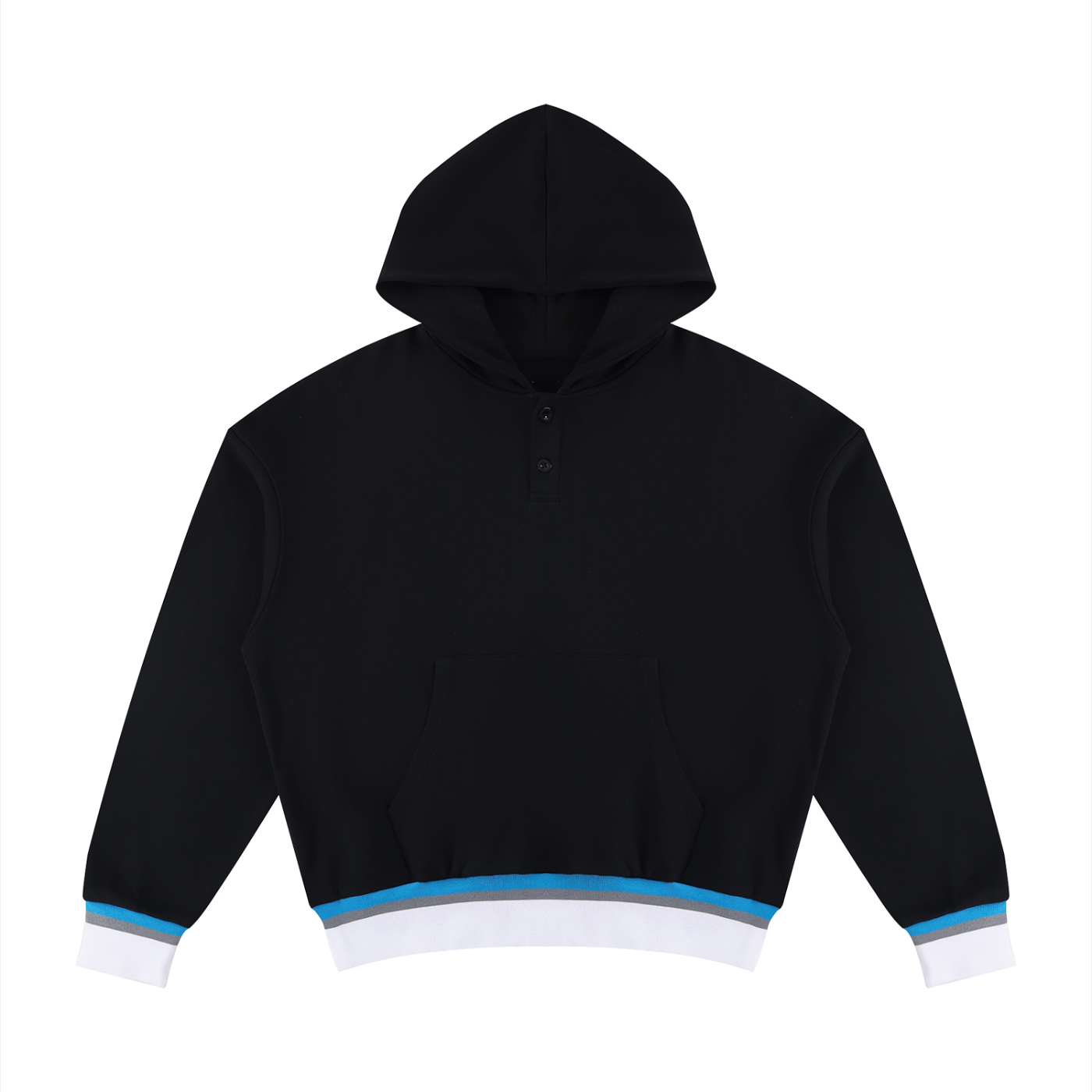 Unisex Oversized Color Block Boxy Hoodie ODMPOD