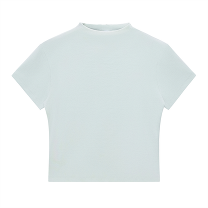 Essential Slim Fit Mock Neck T-Shirt D o n e s t a t e