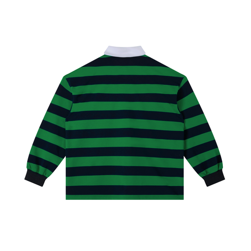Color Block Stripe Polo Shirt ODMPOD