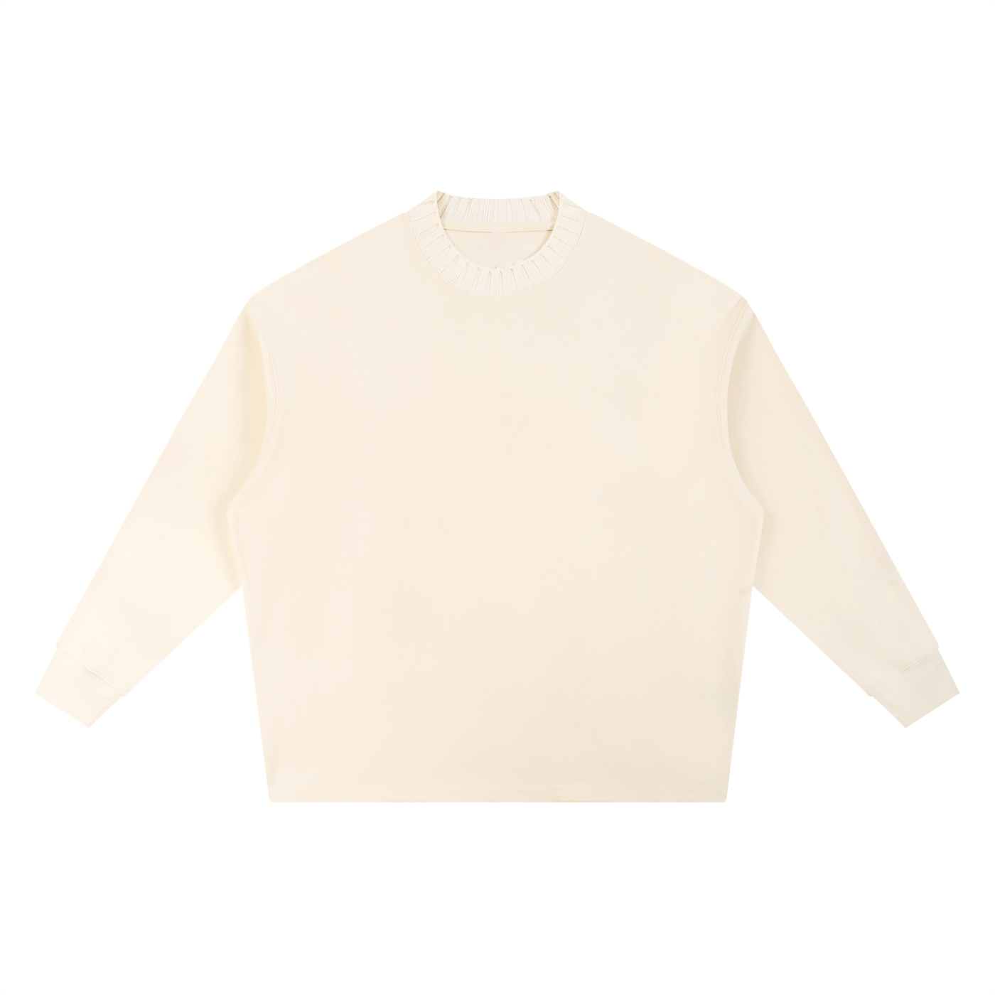 Knitted Round Neck Oversize Sweatshirt D o n e s t a t e