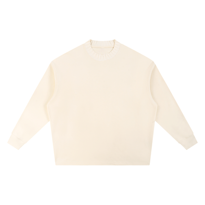 Knitted Round Neck Oversize Sweatshirt D o n e s t a t e