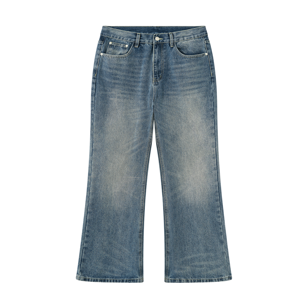 Men's Vintage Wash Denim Jeans ODMPOD