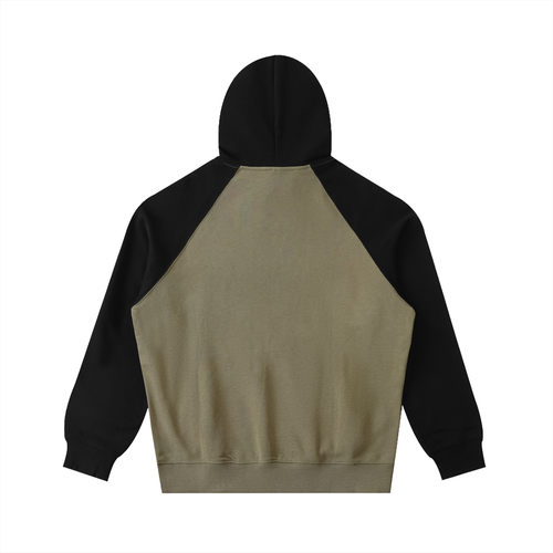 Color-Block Raglan Sleeve Hoodie D o n e s t a t e