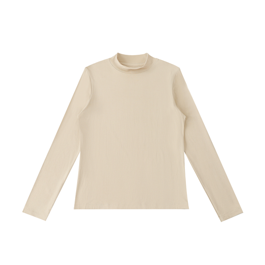 Essential Mock Neck Long Sleeve T-Shirt D o n e s t a t e