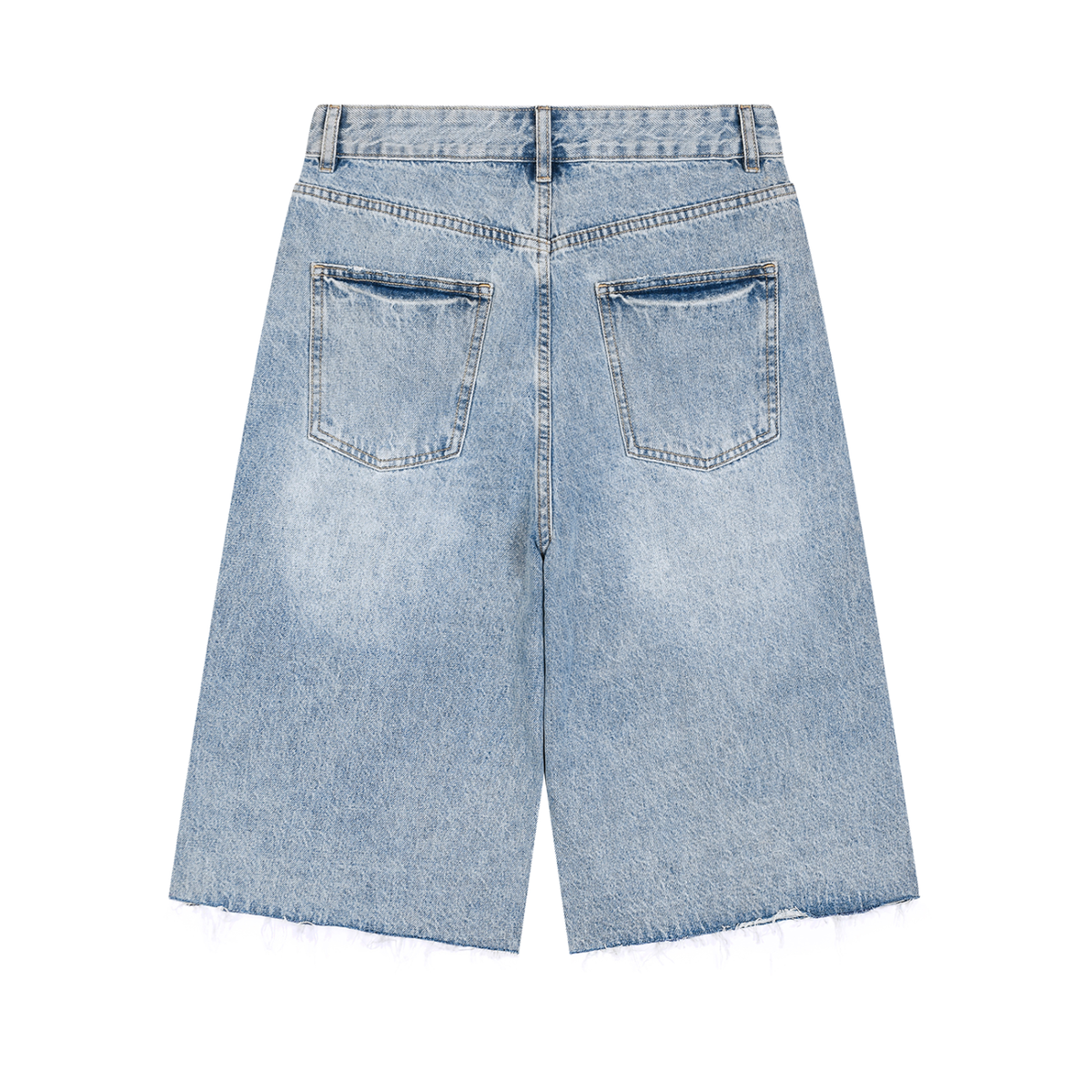 Men’s Vintage Wide Leg Denim Shorts ODMPOD