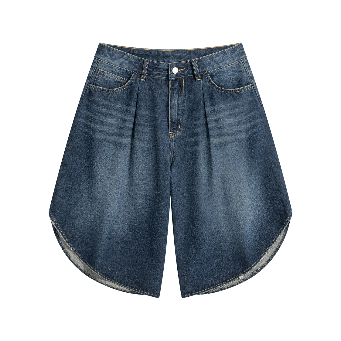 Men’s Wide Leg Denim Shorts ODMPOD
