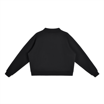Essential Fleece Mock-Neck Crew Sweatshirt ODMPOD