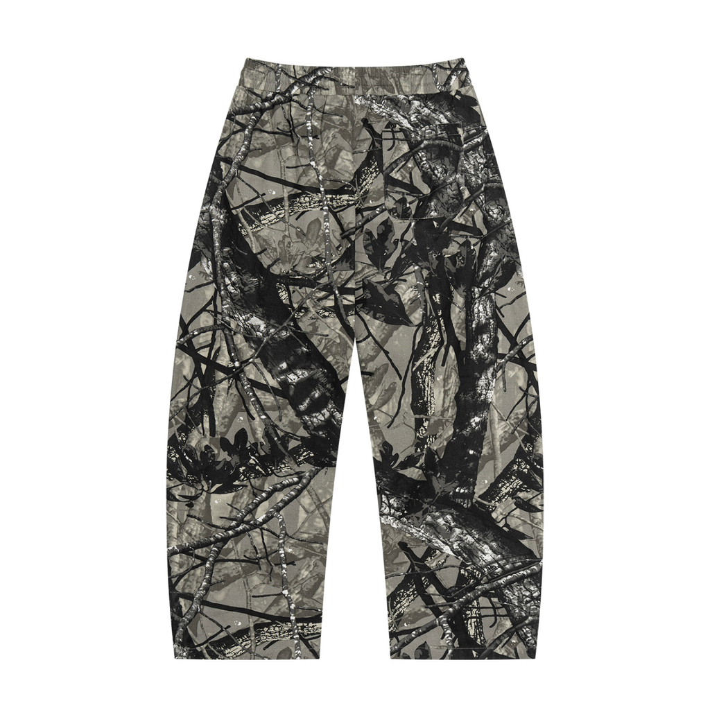 Unisex Tree Camo Barrel Leg Pants ODMPOD