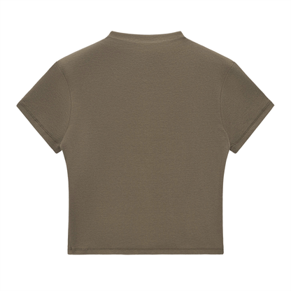 Essential Slim Fit Mock Neck T-Shirt D o n e s t a t e